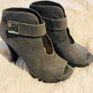 Michael Kors Suede Booties